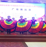 《八声甘州·桂湖银龄运动会》